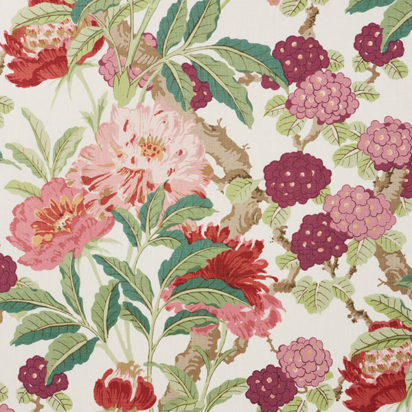 Schumacher Enchanted Garden Fabric | Perigold